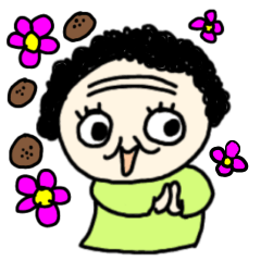 [LINEスタンプ] おばパン【関西弁】あんぱん好きオバチャン