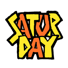 [LINEスタンプ] ちばび Saturday