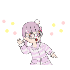 [LINEスタンプ] モコモコうさぎちゃん