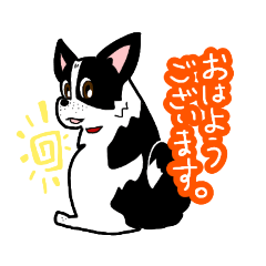 [LINEスタンプ] ポメコギおむすびの日常敬語