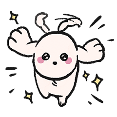 [LINEスタンプ] 白トイプードルのロコちゃん