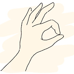 [LINEスタンプ] 手で伝えるメッセージ達 文字なし