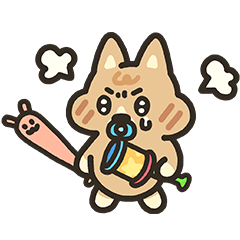 [LINEスタンプ] ウービーの友達＆かわいい赤ちゃん