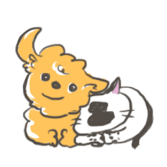 [LINEスタンプ] ゆずとトット