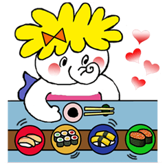 [LINEスタンプ] タツノオトシゴ "タツの音ちゃん" 2