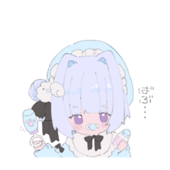 [LINEスタンプ] ぽめらにあん女子