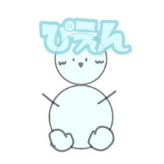 [LINEスタンプ] 正直な雪だるまスタンプ