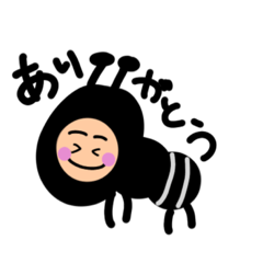 [LINEスタンプ] いろいろな おんなのこ