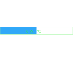 [LINEスタンプ] 進捗バー（プログレスバー）の画像（メイン）