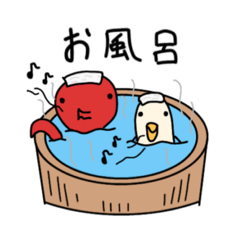 [LINEスタンプ] ペリカンとタコ2