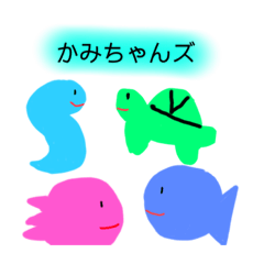 [LINEスタンプ] かみちゃんズスタンプ★