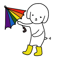 [LINEスタンプ] よわ犬