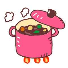 [LINEスタンプ] 料理道具。クッキングイラスト敬語スタンプ