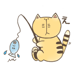 [LINEスタンプ] ふつうのとらねこ