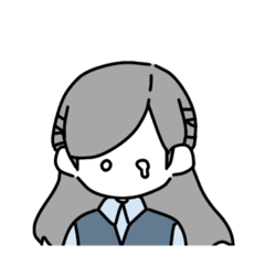 [LINEスタンプ] 使いやすいシンプルちゃん。