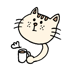 [LINEスタンプ] 日常生活 by猫ちゃん