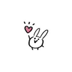 [LINEスタンプ] まめうさとうみうし