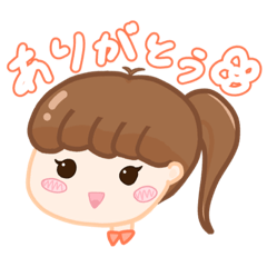 [LINEスタンプ] いろんなgirls