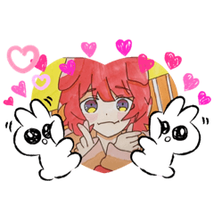 [LINEスタンプ] るぅぴのちゃん