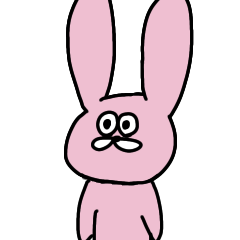 [LINEスタンプ] 元気なにんじんとうさぎ