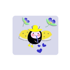 [LINEスタンプ] 笛ふく仲間たち
