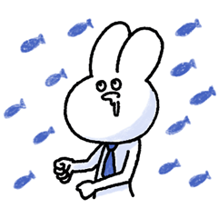 [LINEスタンプ] つりうさスタンプ