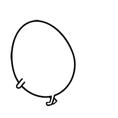 [LINEスタンプ] 破裂蛋蛋君【Mr.Egg】の画像（メイン）