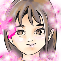 [LINEスタンプ] 桜の妖精
