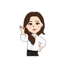 [LINEスタンプ] 仕事中のわたし。