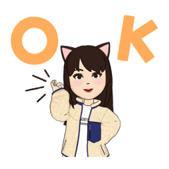 [LINEスタンプ] かじにゃん。