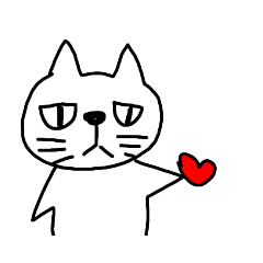 [LINEスタンプ] へたうまにゃんこ。