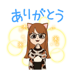 [LINEスタンプ] 三毛猫のくるみちゃん