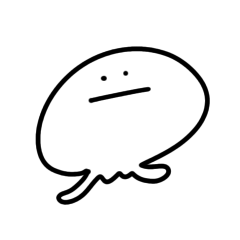 [LINEスタンプ] ゆるくてかわいいくらげ