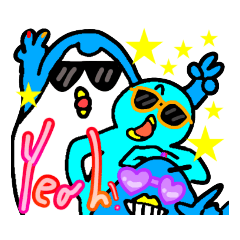 [LINEスタンプ] ペンギントリオ ワンツースリー 2