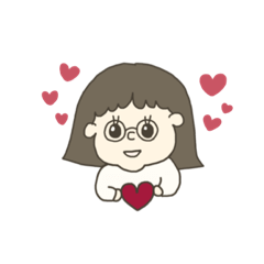 [LINEスタンプ] あすかちゃん。