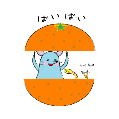 [LINEスタンプ] チースケとニョロの日常