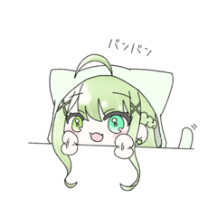 [LINEスタンプ] にゃん✽ひょっこりスタンプ(オフver.)