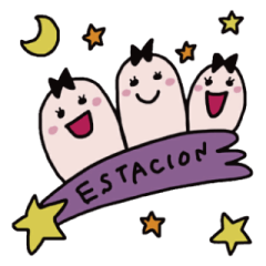 [LINEスタンプ] ESTACION×親指物語【1】