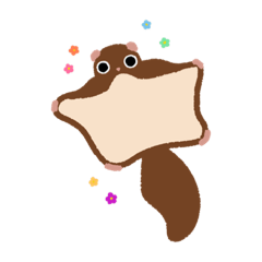 [LINEスタンプ] ももんがのもんちー