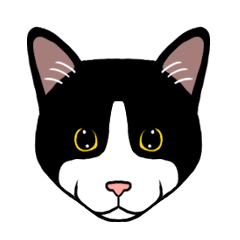 [LINEスタンプ] ハチワレ猫タマのスタンプの画像（メイン）