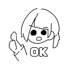 [LINEスタンプ] おんなのひとスタンプ