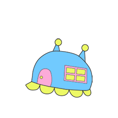 [LINEスタンプ] ゆるふわな宇宙人2