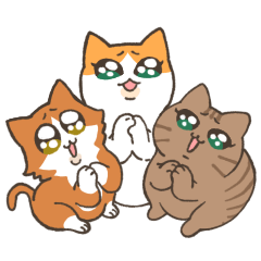 [LINEスタンプ] ねこちゃんと日常会話