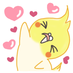 [LINEスタンプ] 敬語なのインコなの❤️❤️