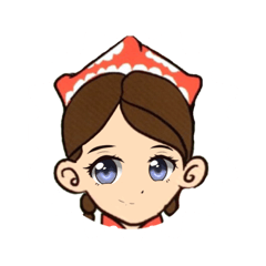 [LINEスタンプ] ウイグルガール