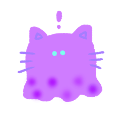 [LINEスタンプ] なぞのめんにゃこ