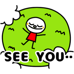 [LINEスタンプ] ！SEE YOU！スタンプ