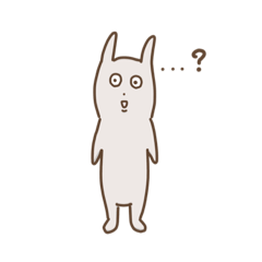 [LINEスタンプ] 兎つぁん