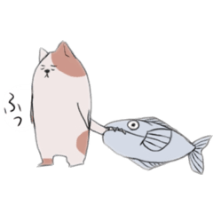 [LINEスタンプ] じゃが猫やぴ