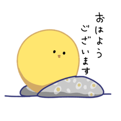 [LINEスタンプ] くつしたひよこ【ひらがな】